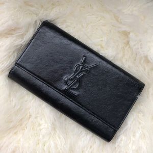 Yves Saint Laurent Patent Belle De Jour Clutch 🖤